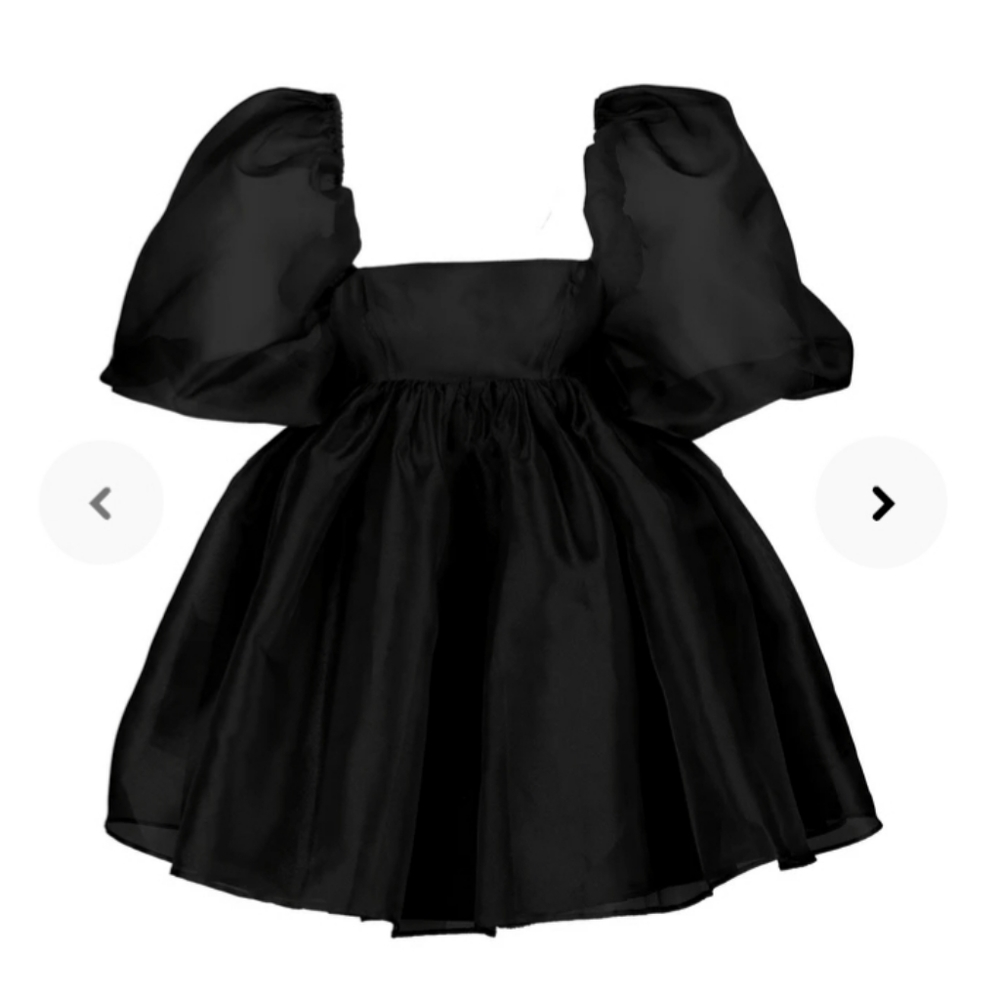 Selkie Caviar puff dress